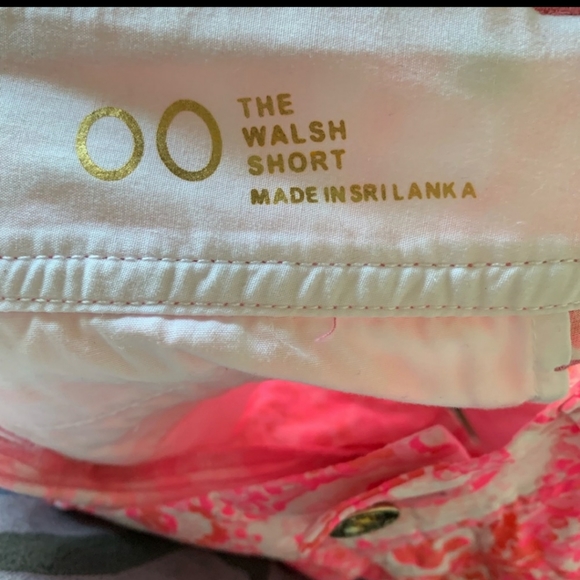 Lilly Pulitzer The Walsh Pink Shorts Size 00 - Picture 4 of 7